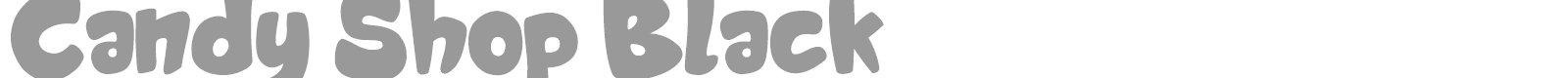 Candy Shop font preview